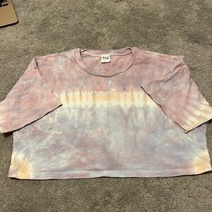 TNA TIE DYE Cropped Tee